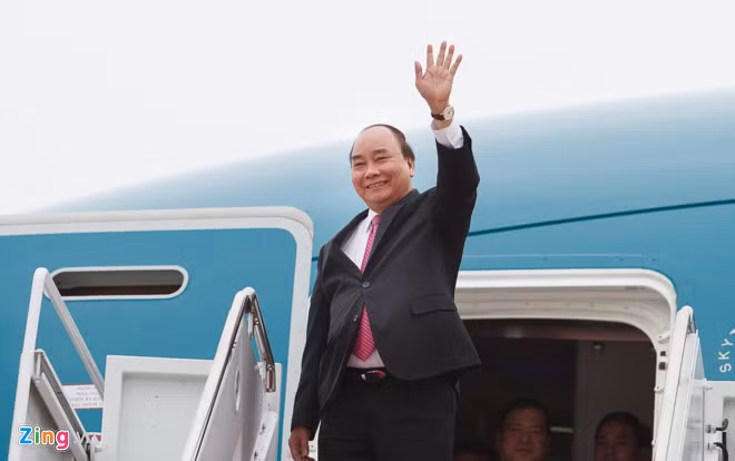 Thu tuong Nguyen Xuan Phuc toi Washington DC