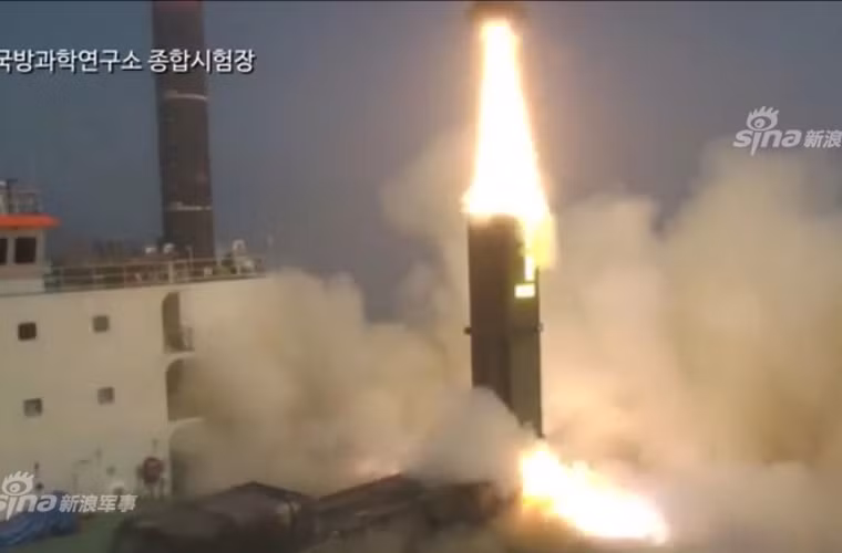 Rõ ràng Hàn Quốc đang cố gắng tạo ra sự bất ngờ trong trường hợp phải sử dụng tới những cuộc tấn công bằng tên lửa đạn đạo đối phó với Triều Tiên. Nguồn ảnh: Yonhap