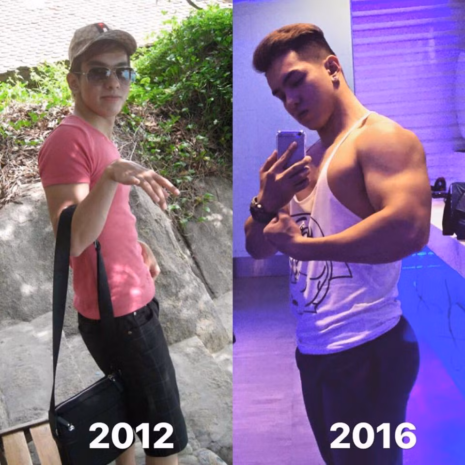 Theo như chia sẻ của Hồng Hiếu, để có thể thực hiện ước mơ thời gian đầu cậu bạn đã đăng ký tập cử tạ nhưng chưa có hiệu quả, cơ thể vẫn chẳng hề có bất kỳ một chuyển biến nào.