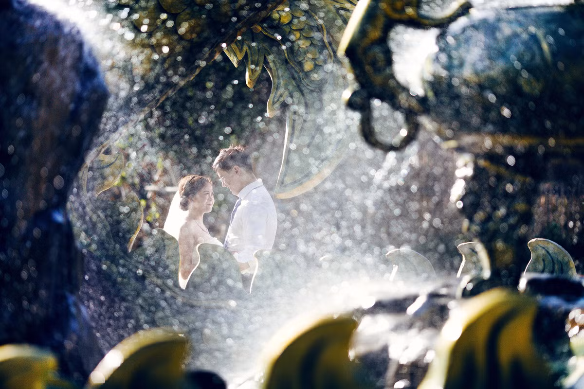 Cặp đôi 8X cũng vừa có chuyến đi khá thú vị đến thành phố biển Đà Nẵng để chụp ảnh cưới trước sự kiện quan trọng của cuộc đời. Ảnh: Hải Lê Cao.