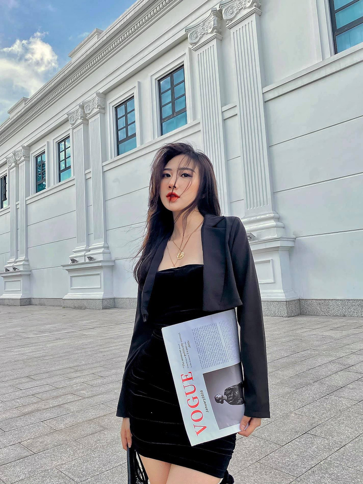 Gái xinh đã nổi tiếng khi còn là sinh viên trường Đại học Nội vụ (Hà Nội) nhờ ngoại hình xinh xắn, kẹo ngọt.