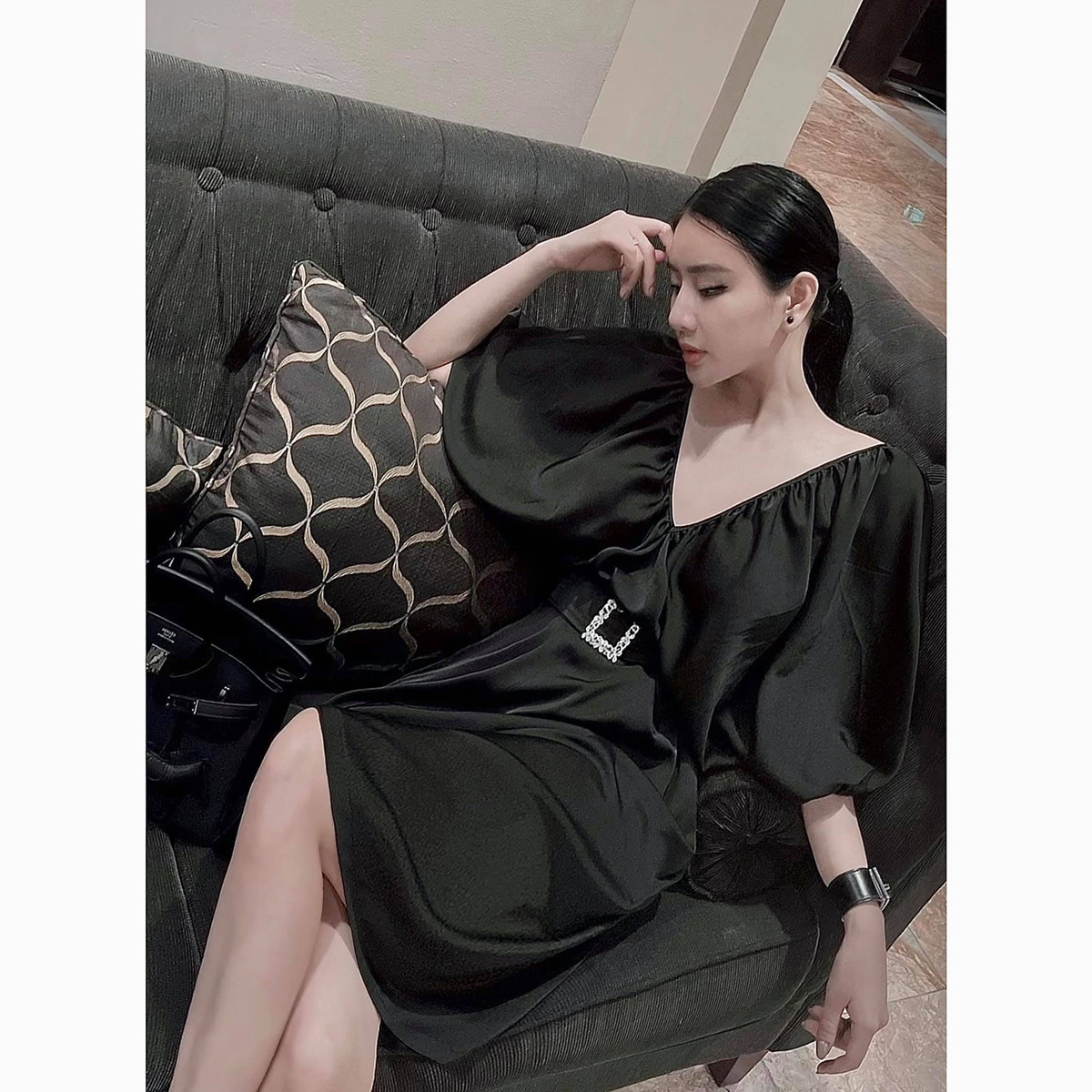 So với những đàn chị trong giới rich kid như Tiểu Giang, Jolie Nguyễn... Thanh Tú là cái tên được phát hiện khá muộn.