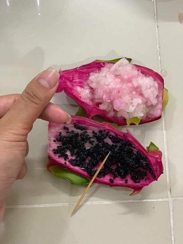 Có người chắc còn nuôi ý định ngồi… tách hạt thanh long để giết thời gian khi ở nhà.