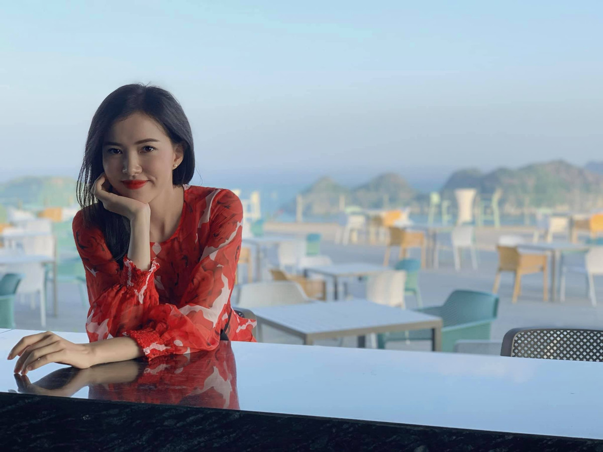 Hà Thanh Vân sở hữu gương mặt khả ái, đậm nét Á Đông.