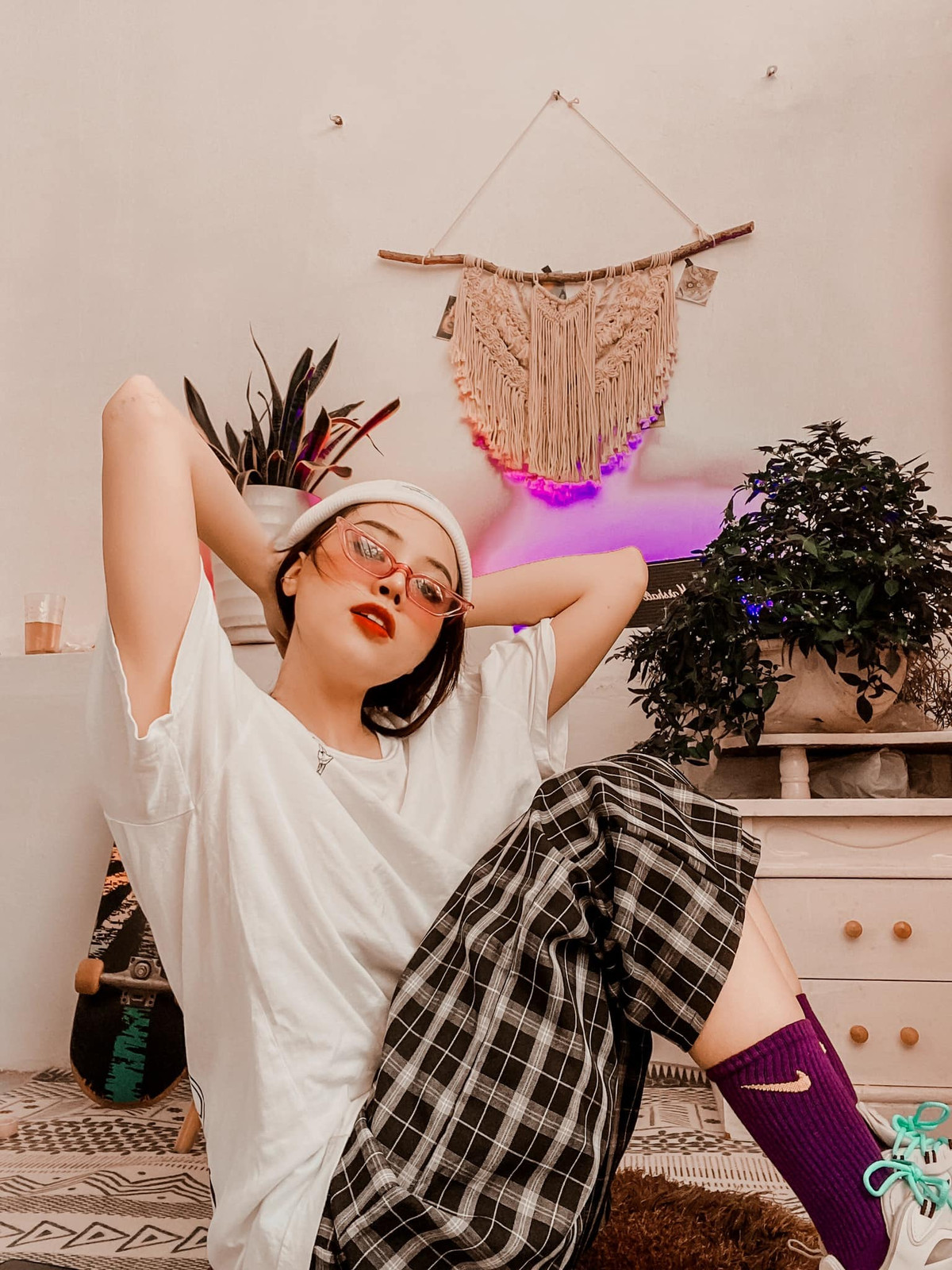 Cuộc sống hiện tại của hot girl Giáng Ly vô cùng viên mãn, hạnh phúc với gia đình nhỏ của mình.