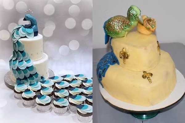 Đi mua bánh kem qua mạng quả thực là trò may rủi và đánh cược vào độ vui tính của thợ làm bánh. Ảnh: Tổng hợp