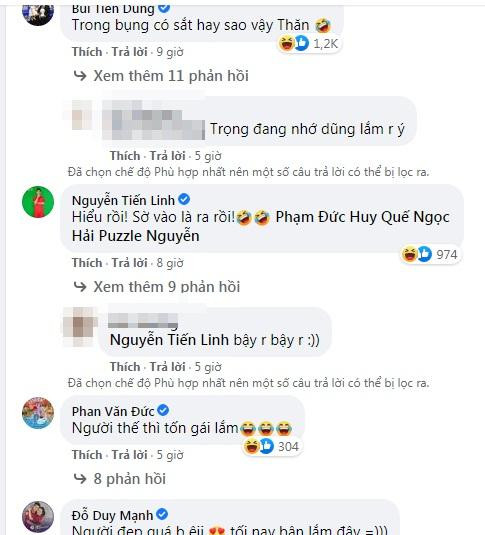 Sau khi đăng tải bức ảnh trên, hậu vệ Vũ Văn Thanh đã nhận lượng tương tác cực lớn. Trạng thái thu hút 91 nghìn like và thả tim. Ai cũng bày tỏ sự trầm trồ, muốn "chảy máu mũi" trước thân hình vạm vỡ, cơ bắp của chàng trai này.