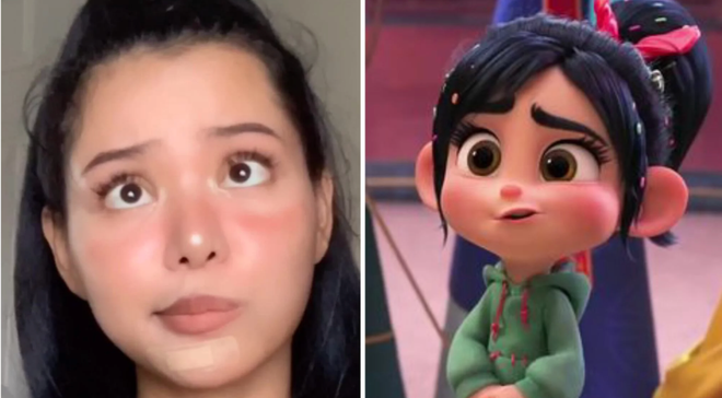 Nữ TikToker còn được yêu mến nhờ ngoại hình nhí nhảnh, xinh đẹp giống công chúa Disney.