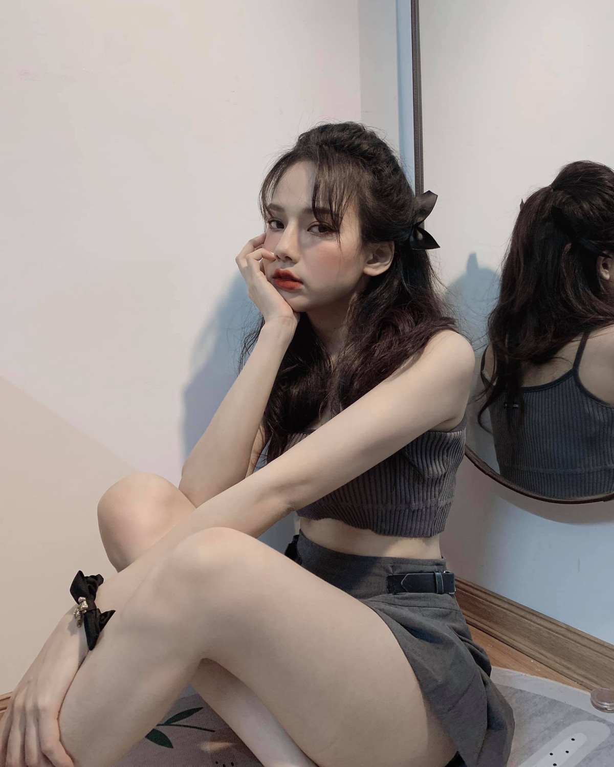 Facebook và Instagram của Quỳnh Trang hiện tại có lượt theo dõi đáng kể.