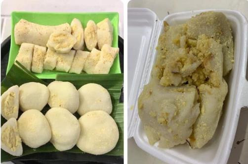 Chiếc bánh thực tế nó không hề ngon như bánh trên ảnh mạng. Ảnh: Facebook