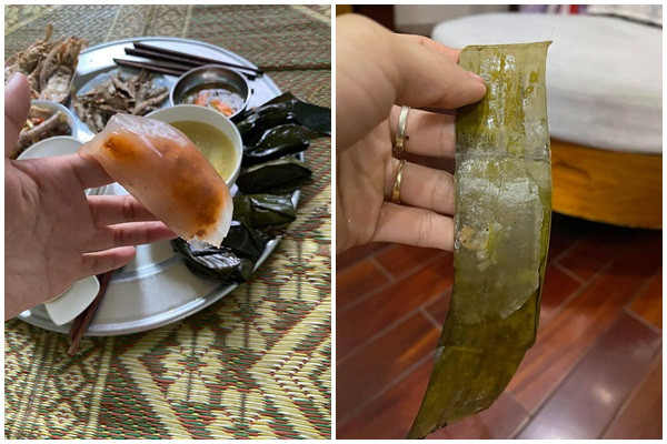 Chiếc bánh bột lọc trong tưởng tượng của nhiều người nhưng thực tế lại không phải vậy. Ảnh: Facebook