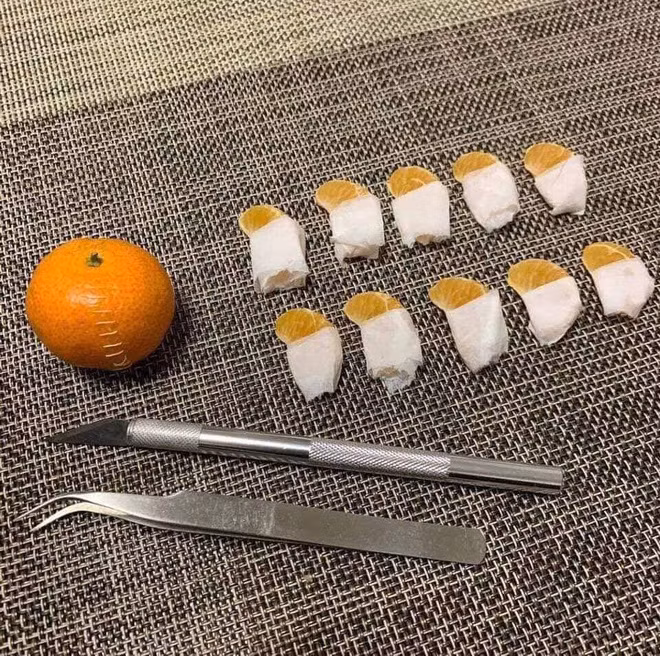 Nói về sự tỉ mỉ, kiên nhẫn thì nhiều người có thừa. Ảnh: Facebook