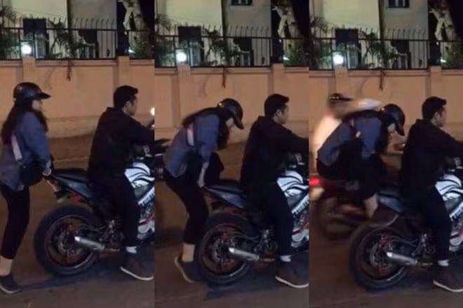 Không phải lái nhưng ngồi sau cũng rất là...chật vật với chị em nấm lùn nhé!