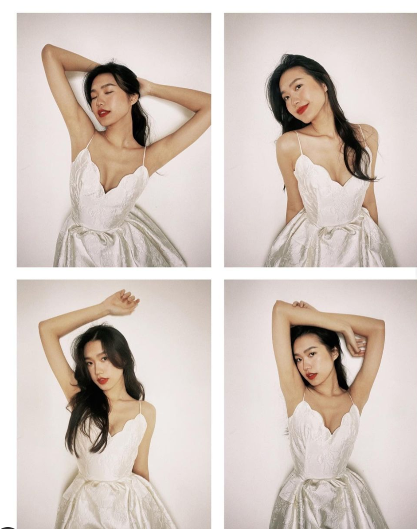 Trong bức ảnh khoe dáng bên cửa sổ, gái xinh diện bikini khỏe khoắn, khoe được đôi chân dài thẳng tắp và vòng eo siêu thực chỉ 55cm.