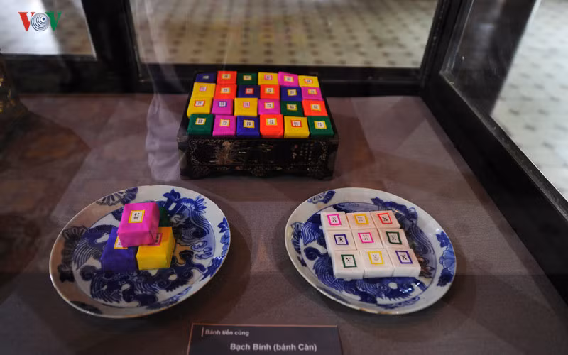 Triển lãm lần này giới thiệu các món bánh mứt cung đình Huế.