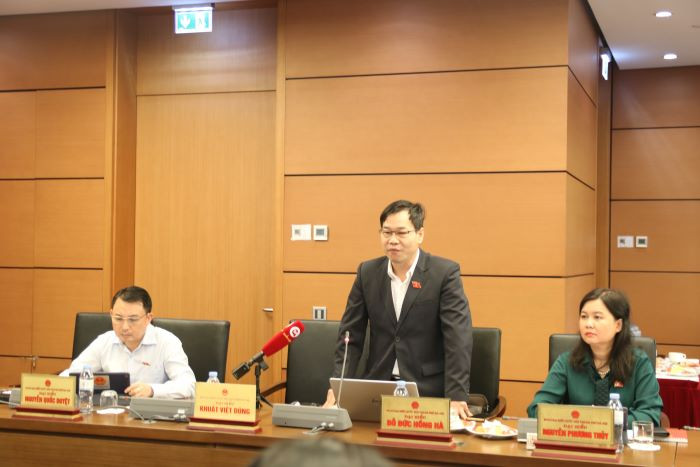 ĐBQH: 90% ô tô, xe máy Hà Nội phải đỗ lòng đường, vỉa hè… gây tắc - Hình 2 DBQH: 90% o to, xe may Ha Noi phai do long duong, via he… gay tac-Hinh-2