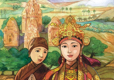 Tháng 8 năm Mậu Thân (1308), công chúa về đến kinh đô Thăng Long. Theo di mệnh của Thái thượng hoàng Trần Nhân Tông, công chúa xuất gia ở núi Trâu Sơn (nay thuộc Bắc Ninh ) vào năm 1309.