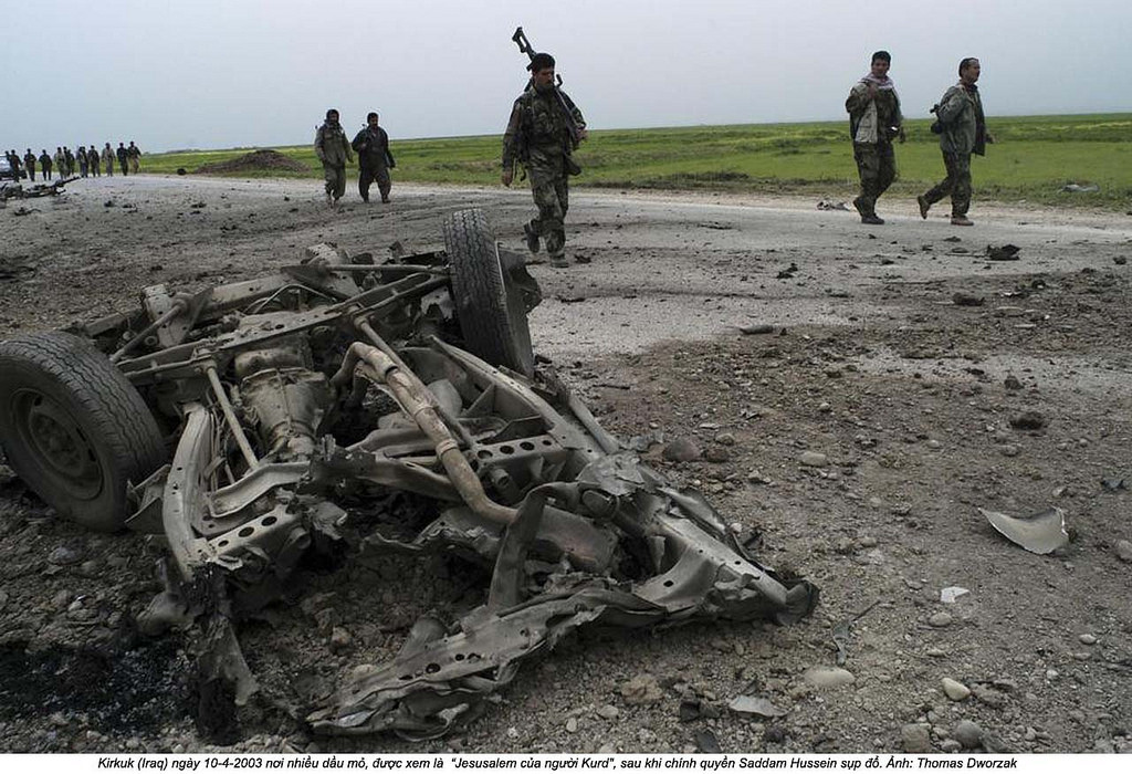 Nhiều nguồn số liệu cho rằng phía Iraq thương vong lên tới 45.000 người. Nguồn ảnh: Flickr.