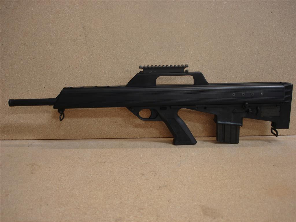 Được thiết kế năm 1992 bởi Bushmaster Firearms International, khẩu súng bullpup (thiết kế súng có cả bộ khóa nòng và hộp đạn đều được lắp phía sau cò súng) này đã từng được nhiều người coi là tiêu chuẩn cho những khẩu súng trường tấn công trong tương lai của quân đội Mỹ dù rằng bản thân Bushmaster M17S lại không hề phù hợp với tiêu chuẩn đó. Nguồn ảnh: Armlist.