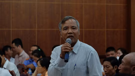 Cử tri Lê Đình Hoàng (huyện Long Thành) bức xúc đặt câu hỏi về xử lý sai phạm của bà Phan Thị Mỹ Thanh