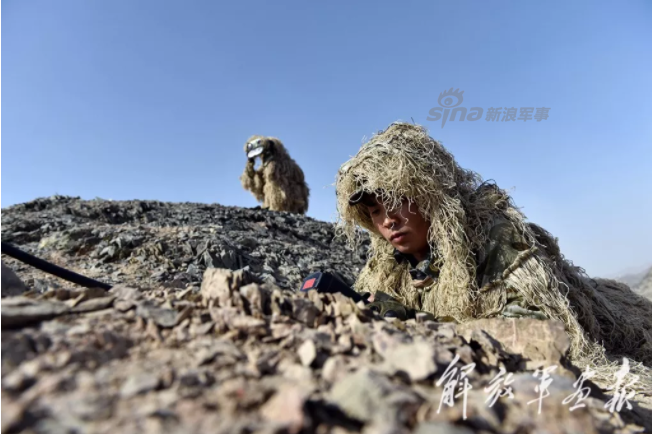 Lính đặc nhiệm bắn tỉa của Quân đội Trung Quốc. Nguồn ảnh: Sina.