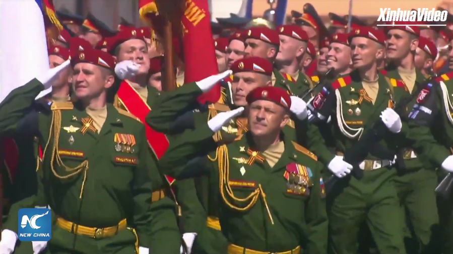 Lần đầu tiên trong lịch sử, lực lượng Quân cảnh của Quân đội Nga tham gia vào cuộc duyệt binh mừng Ngày Chiến Thắng.