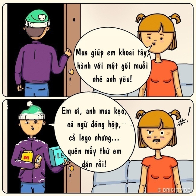 Không chỉ con gái là sinh vật duy nhất mang “não cá vàng”, con trai là trường hợp không ngoại lệ. Thậm chí, tình hình còn nghiêm trọng hơn con gái rất nhiều.