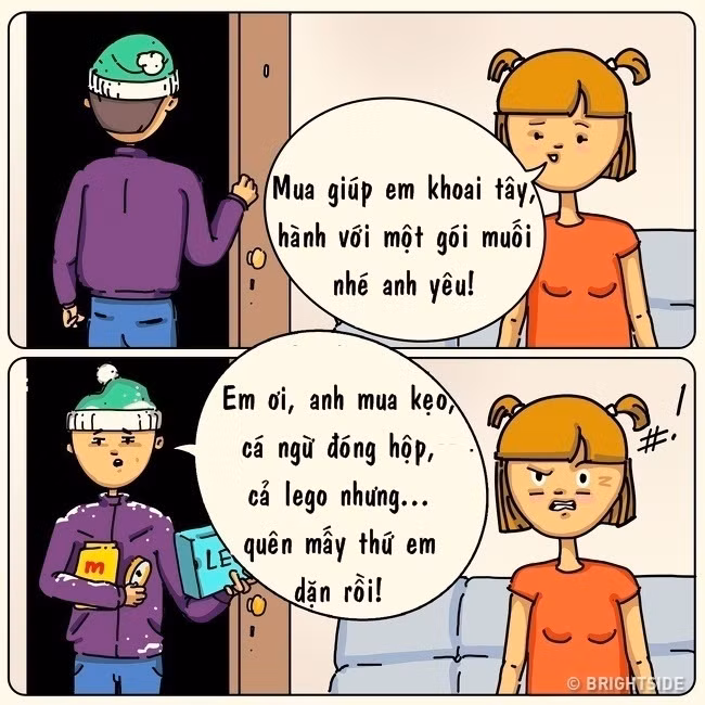 Không chỉ con gái là sinh vật duy nhất mang “não cá vàng”, con trai là trường hợp không ngoại lệ. Thậm chí, tình hình còn nghiêm trọng hơn con gái rất nhiều.