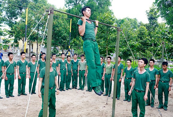 Rèn luyện thể lực cũng là một khoa mục quan trọng trong đợt kiểm tra sắp tới.