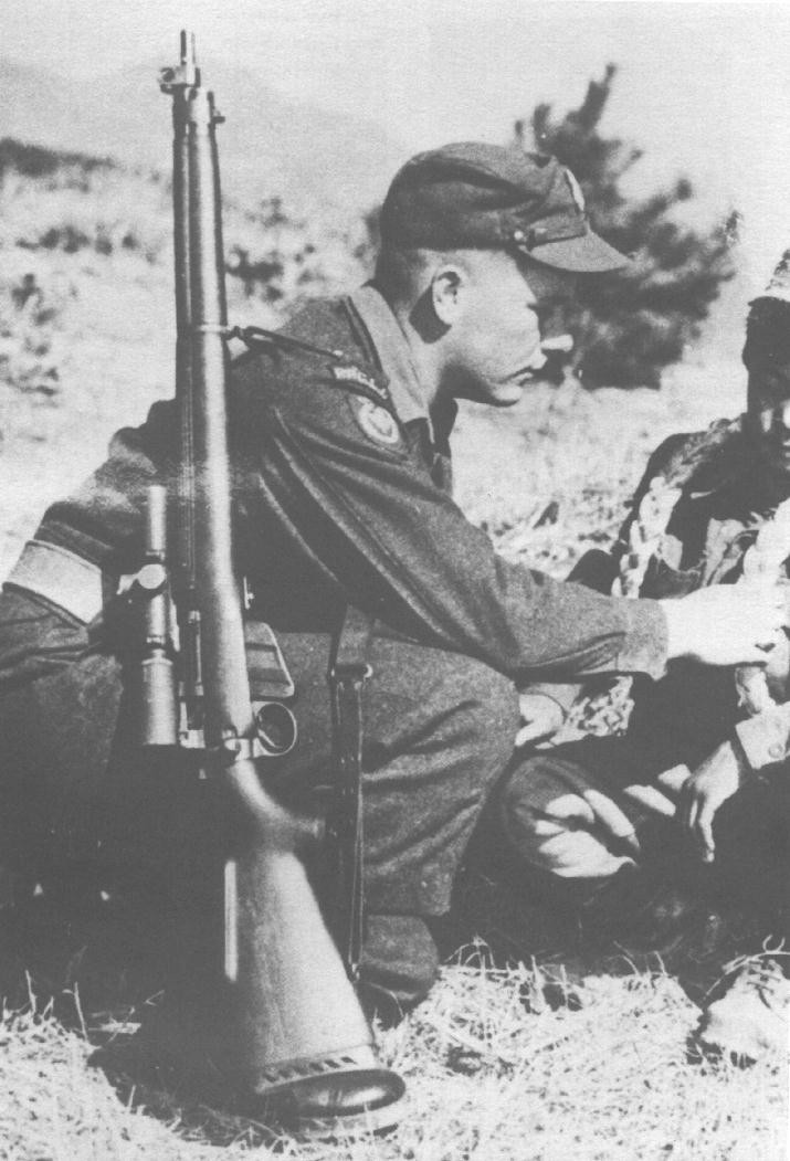 Các phiên bản cũ của Lee Enfield sử dụng cách thức nạp đạn theo kiểu thông thường của súng trường, xạ thủ sẽ ấn kẹp đạn 5 viên một từ phía trên khóa nòng, nhồi vào hộp dự trữ đủ 10 viên. Các phiên bản sau này có khả năng thay hộp dự trữ, giúp giảm thời gian nạp đạn xuống đáng kể. Nguồn ảnh: WW2.