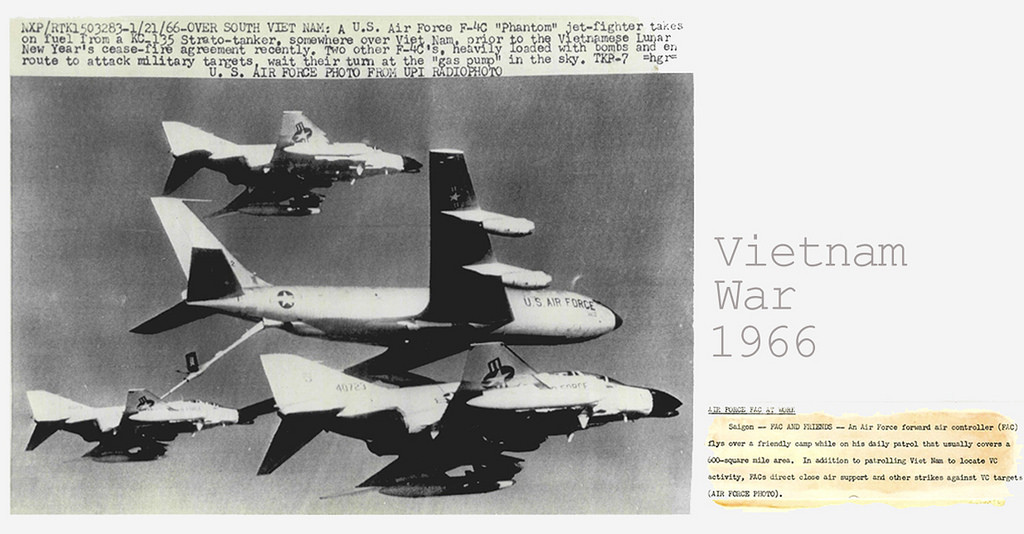 Loại máy bay tiếp liệu phổ biến nhất và gần như là duy nhất được Mỹ sử dụng trong Chiến tranh Việt Nam chính là loại KC-135. Nguồn ảnh: Flickr.