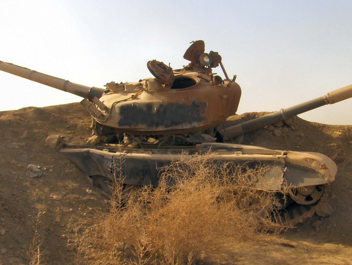 Tình báo quân sự Mỹ nắm rất rõ các trận địa tên lửa phòng không và cách bố trí các trận địa xe tăng của quân đội Iraq nên Không quân Mỹ gần như đã "làm cỏ" lực lượng này trong cuộc chiến tranh Iraq lần hai. Nguồn ảnh: Flickr.