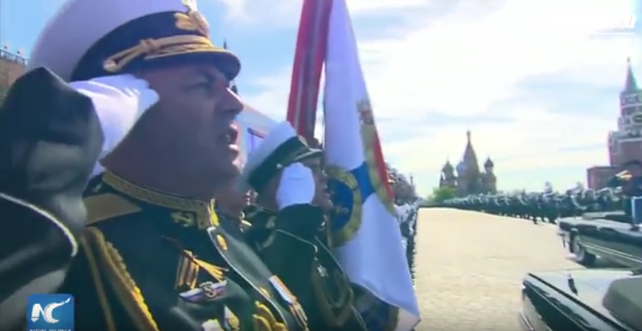 Cuối cùng là lực lượng học viên quân sự của Nga