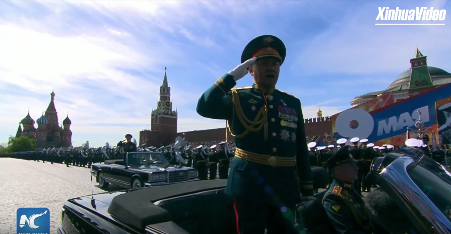 Bộ trưởng Quốc phòng Nga duyệt đội hình lực lượng Hải quân Nga và lực lượng tên lửa chiến lược.