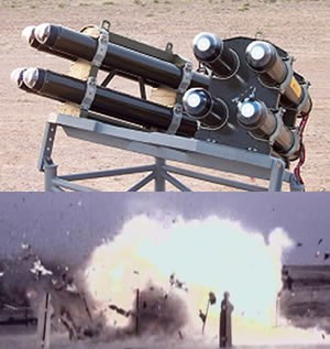 Và mặt dù được coi là loại tên lửa phóng qua nòng xe tăng, thực chất LAHAT còn không tới nòng xe tăng để có thể được triển khai, nó có thể được đặt trên các giá phóng bên ngoài xe tăng và phóng đi một cách đơn giản sau khi khóa được mục tiêu của mình. Nguồn ảnh: Newsisraeli.