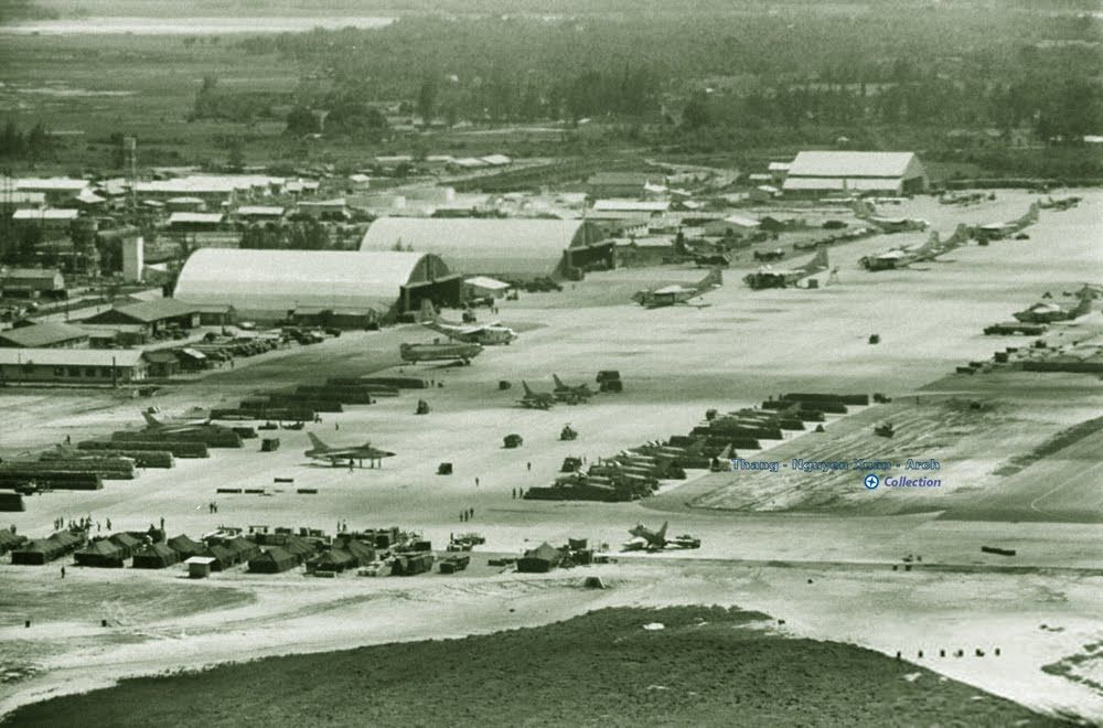 Mục tiêu không đâu khác chính là căn cứ sân bay quân sự Đà Nẵng - nơi quân đội Mỹ tập trung đông đảo nhất khi mới sang Việt Nam và là căn cứ chuyển tiếp cho hàng loạt các chuyến bay tuần thám, chiếm ưu thế vùng trời ở miền Nam Việt Nam và quanh khu phi quân sự. Nguồn ảnh: Flickr.