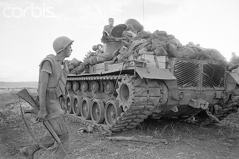 Cụ thể, bốn Tiểu đoàn của Mỹ tham gia trận càn này gồm có Tiểu đoàn 1 và Tiểu đoàn 3 của đơn vị Thủy quân Lục chiến số 9 cùng với Tiểu đoàn 1 và Tiểu đoàn 2 của đơn vị Thủy quân Lục chiến số 3. Nguồn ảnh: Flickr.