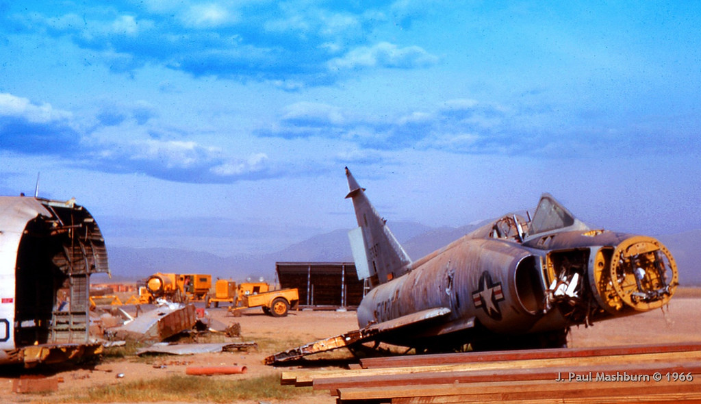 Mục tiêu của đặc công ta chính là các máy bay quân sự của Mỹ đặt trong sân bay Đà Nẵng. Nguồn ảnh: Flickr.