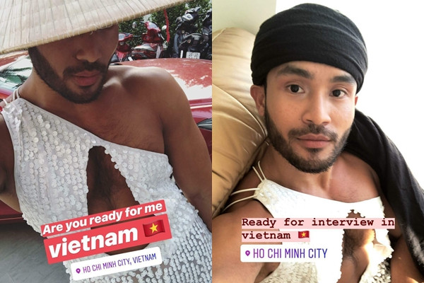 Sinon giàu năng lượng và đầy hào hứng với hành trình tại Việt Nam.