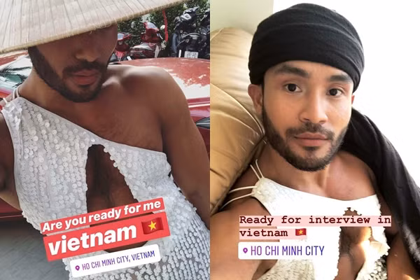 Sinon giàu năng lượng và đầy hào hứng với hành trình tại Việt Nam.