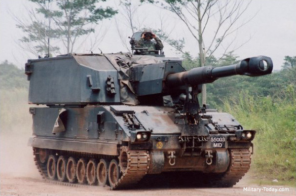 Khẩu pháo tự hành này có tốc độ bắn lên tới 6 viên mỗi phút, tốc độ bắn cực đại là 3 viên mỗi 20 giây. Ở điều kiện tác chiến thông thường, tốc độ bắn của khẩu pháo này là 2 viên mỗi phút. Nguồn ảnh: Militarytoday.