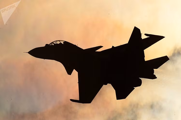 Theo Bộ Quốc phòng Nga vụ tai nạn nghiêm trọng của máy bay Su-30SM tại Địa Trung Hải hôm 3/5 vừa qua xuất phát từ việc do chim lọt vào động cơ của máy bay, trong lúc chiếc Su-30SM đang trong quá trình tăng độ cao dẫn tới việc phi công mất khả năng kiểm soát máy bay. Nguồn ảnh: Sputnik.