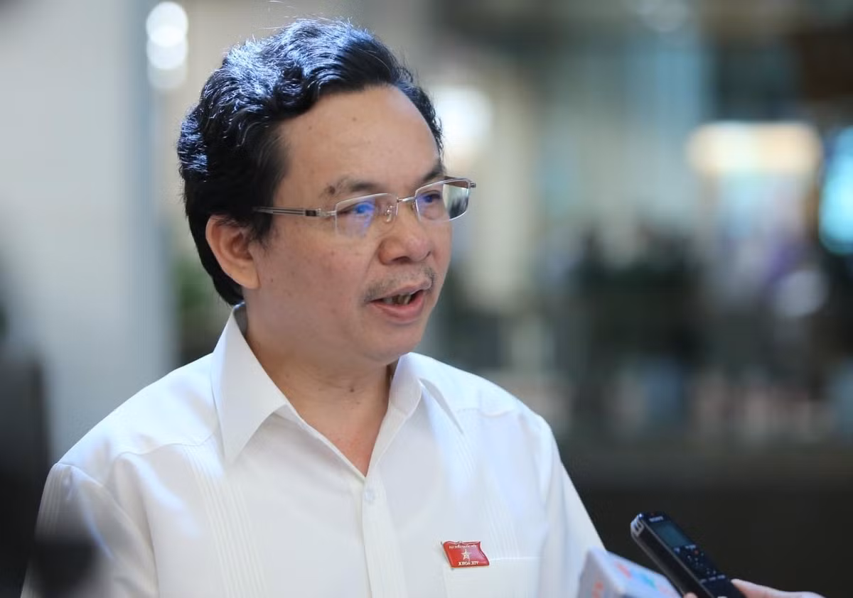 ĐBQH Hoàng Văn Cường, ủy viên UB Kinh tế. Ảnh: Quang Phúc