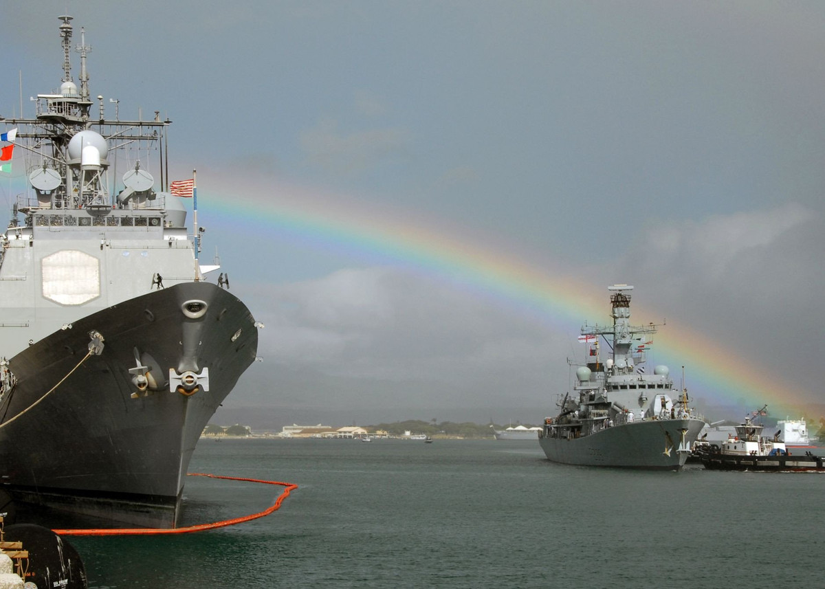 Đứng ở vị trí thứ tư là Hải quân Hoàng gia Anh - lực lượng Hải quân từng thống trị mọi vùng biển thế giới trong thế kỷ 19 và là sức mạnh của vương quốc được mệnh danh là nơi "Mặt trời không bao giờ lặn". Nguồn ảnh: Flickr.