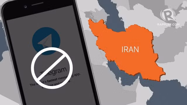 Telegram bị cấm sử dụng với lo ngại về vấn đề khủng bố. Ảnh: The New York Times