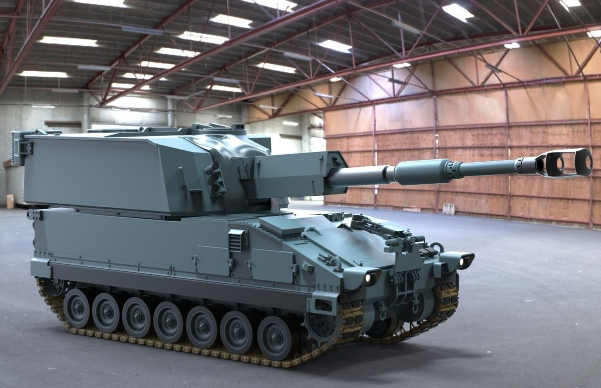 Ý tưởng về một khẩu pháo tự hành tự thiết kế của Singapore tới từ những năm 90 của thế kỷ trước khi quân đội nước này tỏ ra quá mệt mỏi với những loại phương tiện chiến đấu hạng nặng được nhập khẩu từ nước ngoài không phù hợp với môi trường hoạt động ở trong nước, đặc biệt là không có điều hòa nhiệt độ trong xe. Nguồn ảnh: Wiki.