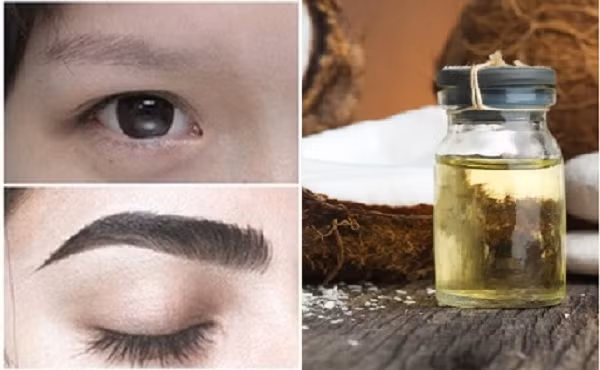 Dùng dầu dừa sẽ kích thích lông mày mọc nhanh dài. Dùng dầu dừa sẽ kích thích lông mày mọc nhanh dài.