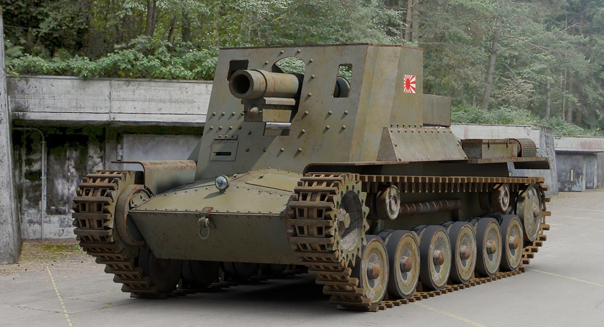 Khẩu pháo tự hành lớn nhất Nhật từng sản xuất này có trọng lượng 16,3 tấn, dài 5,55 mét, rộng 2,33 mét và cao 2,36 mét. Type 4 Ho-Ro có biên chế vận hành bao gồm 6 người. Nguồn ảnh: Craft.