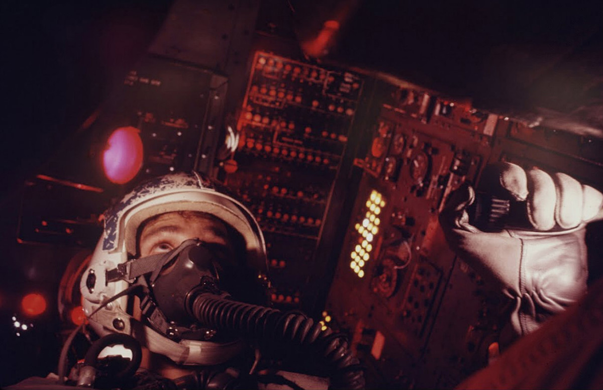 Tất cả các phi vụ ném bom Hà Nội trong chiến dịch Linebacker II đều được Không quân Mỹ thực hiện vào ban đêm với các đội bay từ nhiều sân bay khác nhau trên đất Thái Lan hoặc từ quần đảo Guam của Mỹ. Nguồn ảnh: Flickr.