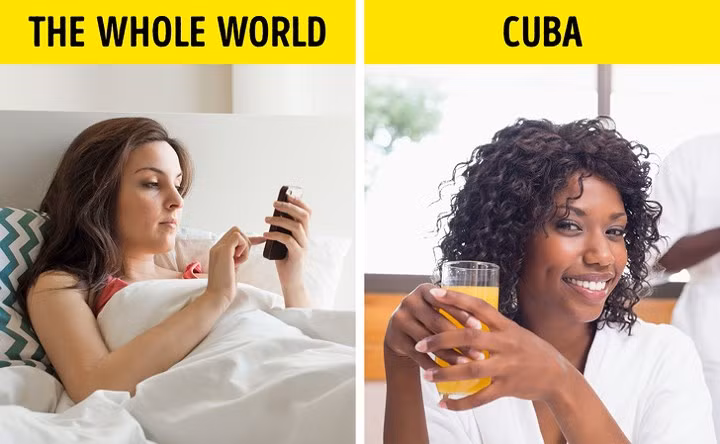 Hầu như không có Internet ở Cuba. Tuy nhiên, mọi thứ đã thay đổi kể từ tháng 1/2018 - có gần 500 địa điểm công cộng cung cấp dịch vụ truy cập Wi-Fi tốc độ cao. Tuy nhiên, internet gia đình và di động vẫn được coi là xa xỉ đối với người dân vì một giờ sử dụng internet có giá 1USD, trong khi mức lương trung bình là 17-30 USD/tháng.